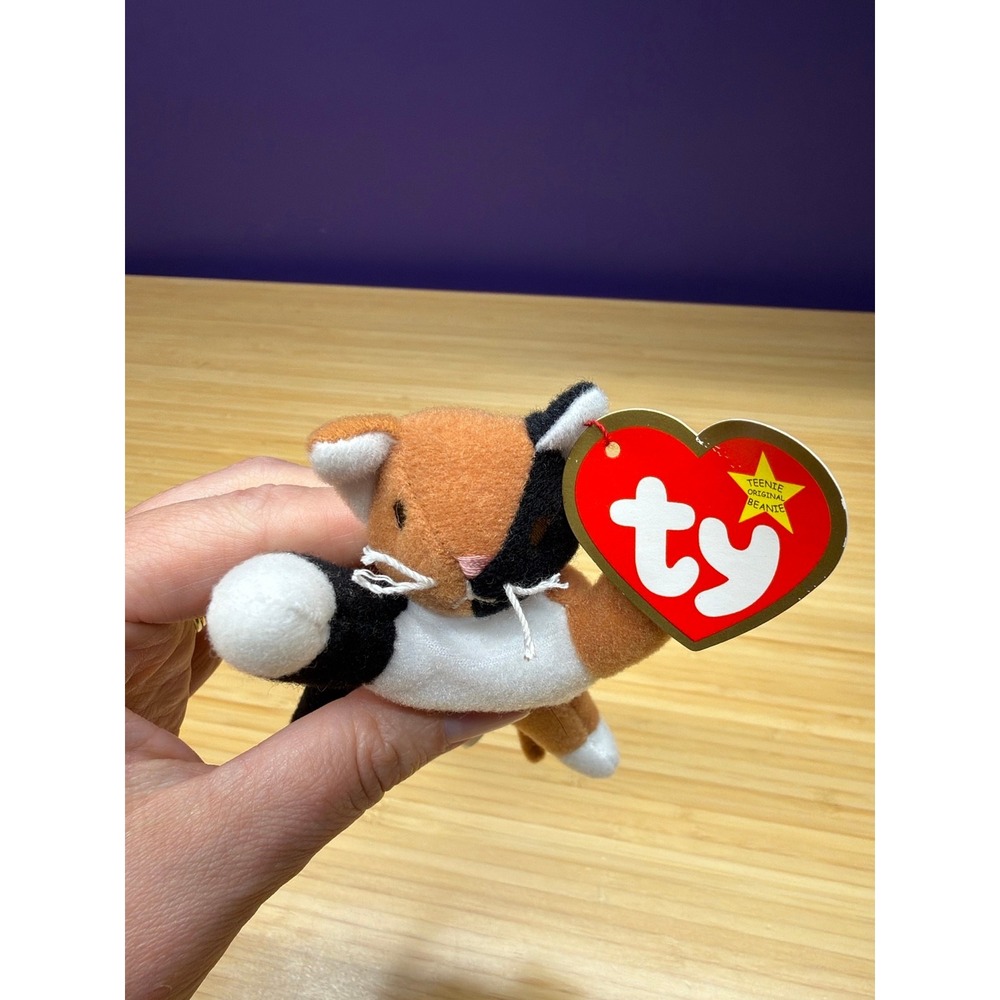 TY Teenie Beanie Babies‎ Chip the Cat McDonalds 1998 Mini Plush w Tag